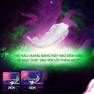 Combo 6 Băng Vệ Sinh Diana Super Night 35cm (Gói 3 Miếng)