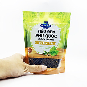 Tiêu đen hạt Phú Quốc Minh Hà 500g