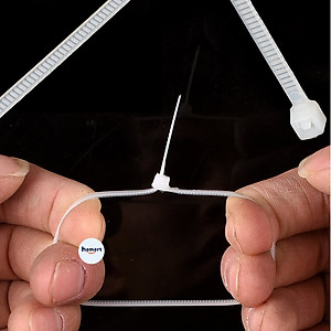 Túi 100 Dây Thít Nhựa Dây Rút Lạt Nhựa Buộc Treo Đánh Dấu Cố Định Vật Dụng 3x150 4x250 Tiện Lợi