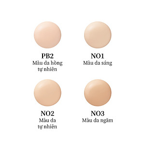 Kem nền dưỡng ẩm chống nắng - naturaglacé EMOLLIENT CREAM FOUNDATION     	