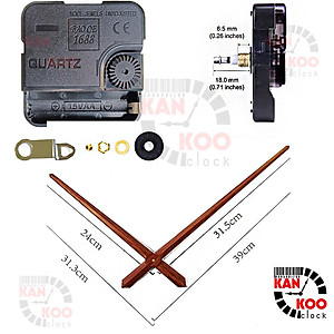 (COMBO 07) Phụ kiện lắp đồng hồ treo tường cỡ lớn, dùng cho đồng hồ 80cm đến 1 mét, 1.2 mét, Kankoo Clock bảo hành 24 tháng