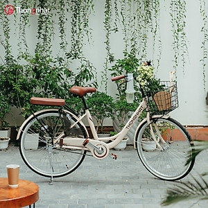 Xe đạp Thống Nhất LD26 phiên bản mới, Phù hợp với người cao từ 1m45 trở lên đi