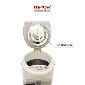 Bình thuỷ điện KIPOR KP-EP642 - 4,2L - Ruột bình inox 304 -  Đun sôi nhanh, có tay cầm, chế độ tự bật, tự ngắt, 3 chế độ lấy nước - Hàng chính hãng