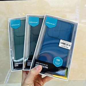 Ốp lưng dành cho Galaxy S23 Ultra Nillkin Camshield- Hàng chính hãng