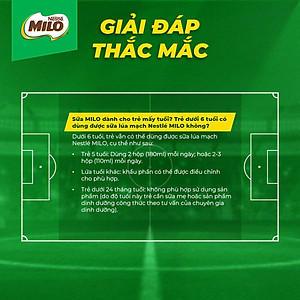 Thùng 48 Hộp Sữa Nestlé Milo Ít Đường (180ml/ Hộp)