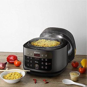 Nồi chiên không dầu kết hợp áp suất đa năng Elmich AFE-1808 - Hàng chính hãng