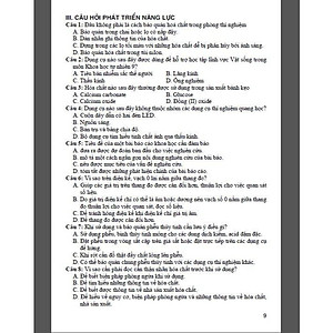 Sách - Hướng Dẫn Trả Lời Câu Hỏi Và Bài Tập Khoa Học Tự Nhiên Lớp 9 - Bám Sát SGK Chân Trời Sáng Tạo - Hồng Ân