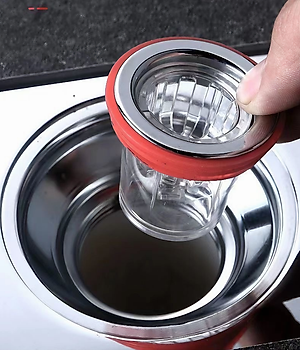 Lõi thoát sàn KG28 đa năng ngăn mùi lọc rác ngăn tắc nghẽn cống, chống trào ngược, không cản trở dòng chảy, kt 3.3cm đến 4.2cm- Hàng chính hãng