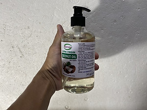 DẦU DỪA HỮU CƠ ÉP LẠNH - RICH COCO – EXTRA VIRGIN COCONUT OIL – CHAI 500ml
