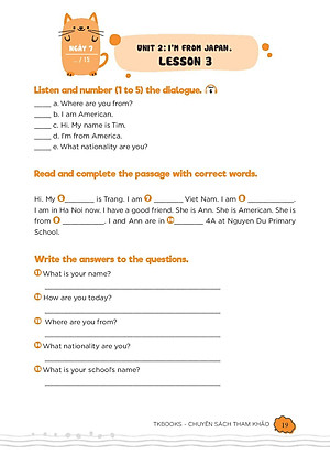 Sách 99 Ngày Em Giỏi Tiếng Anh Lớp 4