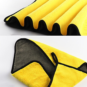 Khăn Lau Xe Ô Tô Đa Năng Cỡ Đại Siêu Thấm Kích Thước 30cm x 40cm, Khăn Lau Đa Năng Chất Liệu Microfiber Chính Hãng miDoctor