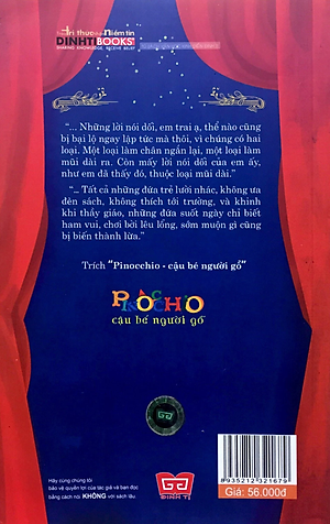 Sách Pinocchio Cậu Bé Người Gỗ