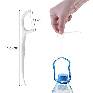 COMBO 2 Hộp 50 Tăm Chỉ Nha Khoa Tăm Nhựa Nha Khoa Tiện Dụng Làm Sạch Răng Set Tiệt Trùng (Hàng Cao Cấp) Cây Vệ Sinh Kẽ Răng Chân Nướu Chuyên Dụng Chiếc Xỉa Răng Chăm Sóc Răng Miệng
