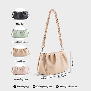 Túi Yuumy ( Thời trang nữ thiết kế kiểu nhún - Túi đeo vai da Seasand YN253 )