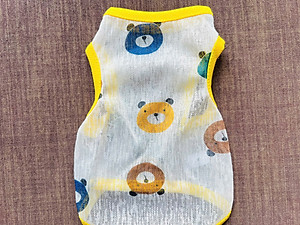 ÁO THUN BA LỖ THÔNG HƠI SIÊU CUTE TỪ 1-7KG DÀNH CHO THÚ CƯNG CHÓ MÈO