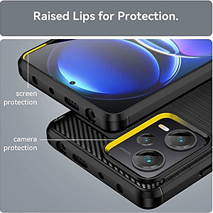 Ốp lưng chống sốc vân kim loại cho Xiaomi Redmi Note 12 Pro 5G / Poco 5X Pro hiệu Likgus (chuẩn quân đội, chống va đập, chống vân tay) - Hàng nhập khẩu