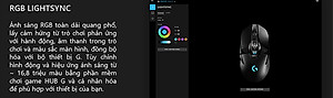 Chuột game không dây Lightspeed RGB Logitech G903 - Cảm biến Hero 25k, pin sạc 140h+, thiết kế thuận cả 2 tay, pin 180h, PC/Mac - Hàng chính hãng