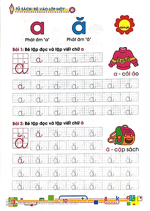 Tủ Sách Cho Bé Vào Lớp 1 - Bé Tập Đọc Và Tập Viết