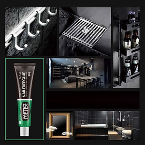 Keo Siêu Dính Đa Năng - Keo Dán Siêu Chắc Mọi Bề Mặt, Nhanh Khô, Không Làm Hỏng Bề Mặt Tường, Không Cần Khoan Đục - HÀNG CHÍNH HÃNG MINIIN