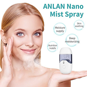 Máy Xông Làm Đẹp Da Mặt Máy xông hơi mặt Máy Xông Tinh Dầu Mặt Mũi Họng Mini Hàng Chính Hãng - Xông Hơi Thảo Dược Tại Nhà - An Toàn Hiệu Quả  (BẬT: BẤM NÚT 2 LẦN)