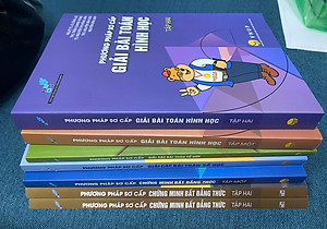 Combo Trọn Bộ 6 cuốn Sách Phương pháp sơ cấp Giải các bài toán - (Trường THPT Chuyên Khoa học tự nhiên)