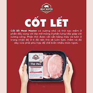 Cốt lết heo Meat Master ( 400 G ) - Giao nhanh