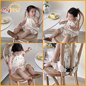 Dây đai an toàn ngồi ghế cho bé trai - gái cao cấp đẹp chính hãng MySun