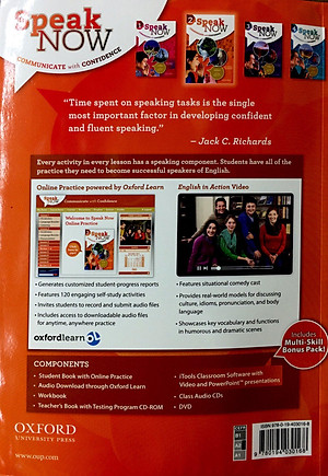 Sách Speak Now Level 2 - Student Book And Access Card Pack