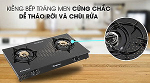 Bếp Gas Dương Đôi Kangaroo KG8G1C - Hàng Chính Hãng