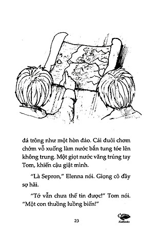 Sách Cuộc Săn Lùng Quái Vật - Thuồng Luồng Biển Sepron