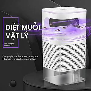 Đèn Bắt Muỗji Thông Minh 2in1 Loại Tốt – Quạt Động Cơ Từ Tính Siêu Êm, Diệt Muỗji Hiệu Quả , đèn trang trí