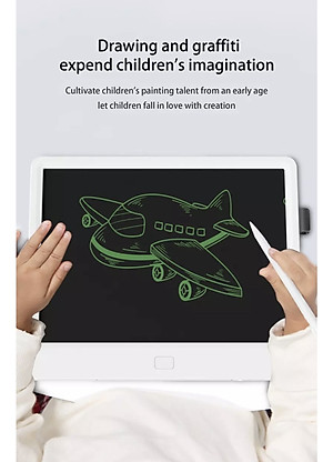 Bảng Vẽ Điện Tử LCD Drawing Board Dành Cho Các Bé Sáng Tạo Ngay Từ Bé, Được Trang Bị Khóa Chống Thất Lạc - Hàng Chính Hãng