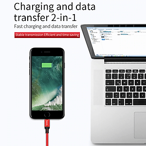 Cáp Sạc Nhanh Iphone - Ipad loại tốt hàng chính hãng HOCO X14 Times Speed – Dây Sạc bọc dù chống xoắn, đứt