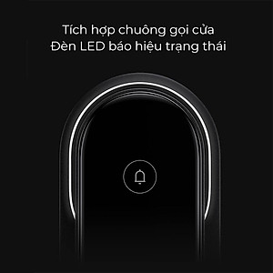 Khóa Thông Minh Aqara D100 Smart Lock Bản Quốc Tế - Khóa Push Pull Tiện lợi, mở cửa bằng vân tay, app - Hàng Chính Hãng