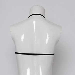 Men's Sissy Lace Bra Bralette Wire-free Bra Crossdress Gay Underwear White