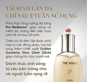 Nước Hoa Hồng Tái Sinh Da Whoo Cheongidan Rejuvenating Pro Radiance Balancing Toner 150ml