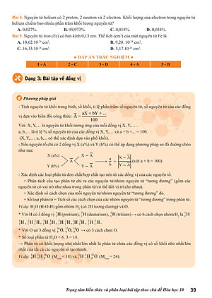 Sách - Trọng Tâm Kiến Thức Và Phân Loại Bài Tập Theo Chủ Đề Hóa Học 10 - Biên soạn theo chương trình GDPT mới - ndbooks