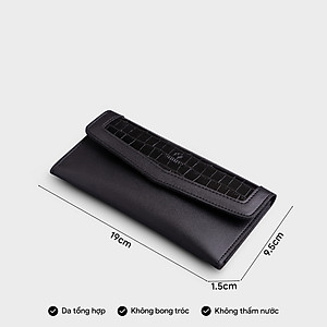 Ví Yuumy ( Thời trang nữ kiểu cầm tay dáng dài - Ví da Verein YV92 )