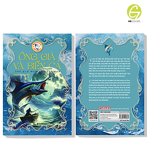 Sách song ngữ Ông Già Và Biển Cả - Tiểu thuyết kinh điển thiếu nhi tặng kèm file nghe & note từ vựng - HG Books