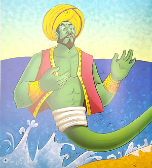 Sách Ngày Xửa Ngày Xưa - Người Đánh Cá Và Gã Hung Thần