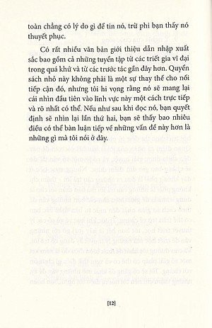 Sách Ồ Thế Có Nghĩa Là Sao Nhỉ? - Một Dẫn Nhập Ngắn Và Triết Học