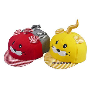 Nón kết trẻ em mũ lưỡi trai dành cho bé trai, bé gái từ 1tuổi trở xuống với mẫu thêu hình con voi