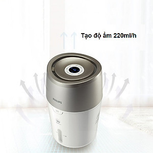 Máy tạo độ ẩm Philips công nghệ NanoCloud cao cấp HU4803/00 - Hàng Nhập Khẩu