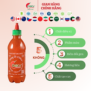 Tương Ớt Tươi Chilica 482g