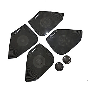 Ốp trang trí, bảo vệ màng loa dành cho xe Mazda CX-8, CX8 vân phay xước