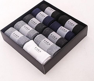 Combo 10 Đôi Tất Nam Chống Thối Xuất Nhật Cổ Dài