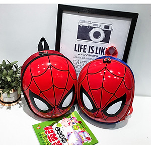 Balo Cho Bé Trai Từ 1 Đến 6 Tuổi Đi Học Người Nhện Chống Thấm Nước - BEE GEE HS1031