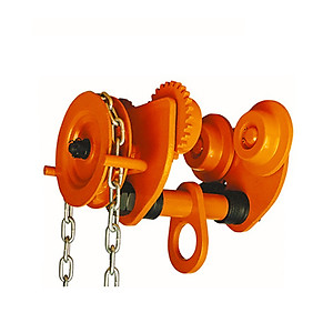 Rùa Kéo Tay, Cụm Móc Treo Palang Có Xích Dài 5m Dùng Để Treo Các Loại Tời Điện, Tời PA, Palang Xích (Loại 2 tấn) - Hàng Chính Hãng