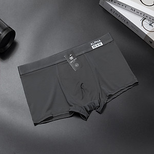 Quần boxer nam , quần lót đùi nam ALPHA 2.0 được làm bằng chất thun lạnh mềm mịn thấm hút mồ hôi co giãn 4 chiều
