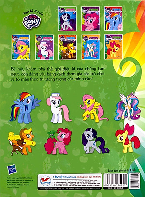 Sách My Little Pony - Jumbo Tô Màu Và Các Trò Chơi 6